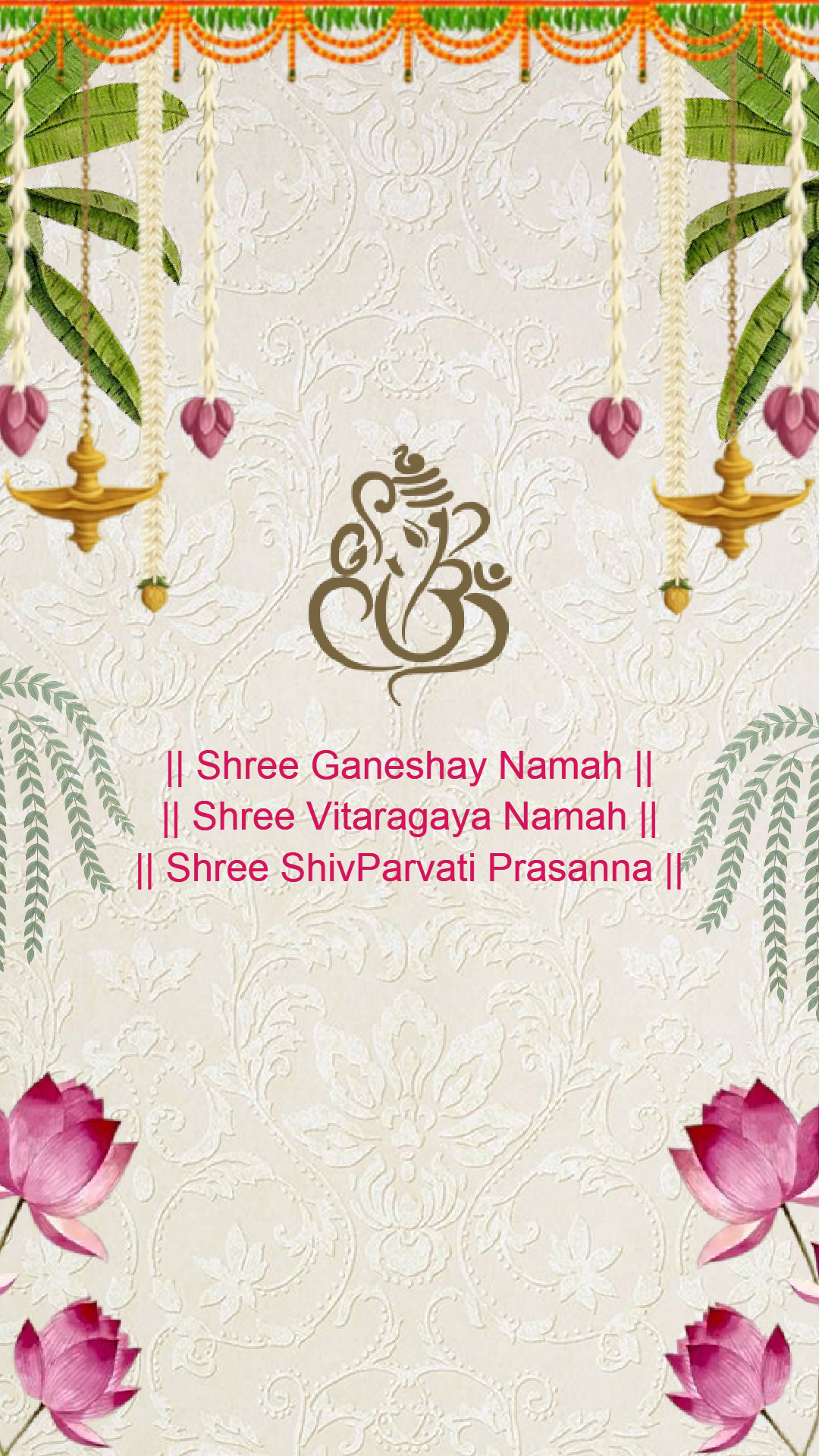 Traditional Wedding Invitation Video Designs
